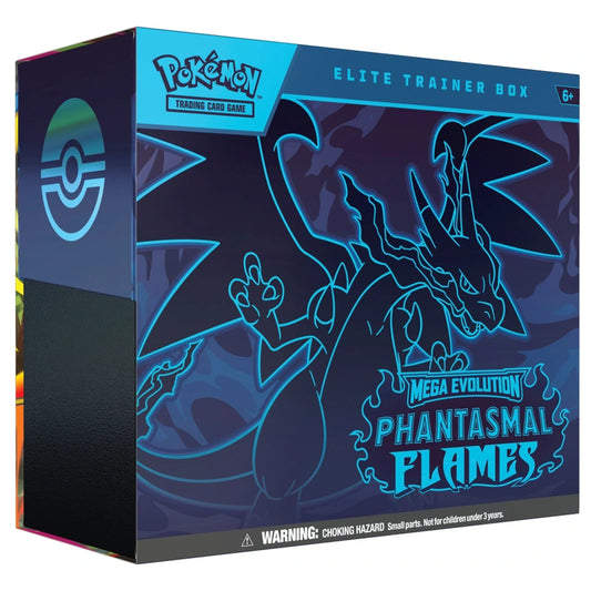 Pokemon TCG: Mega Evolution Phantasmal Flames Elite Trainer Box (PRE-ORDER)