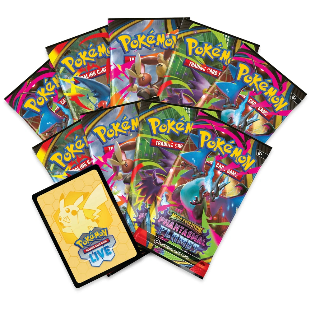 Pokemon TCG: Mega Evolution Phantasmal Flames Elite Trainer Box (PRE-ORDER)
